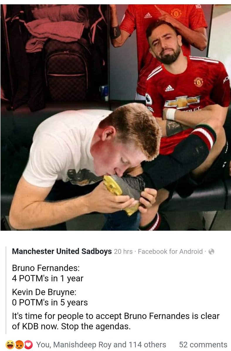 SMane_Official's tweet photo. Lol 
#MUFC 🤡 fans with their 🤡 logic https://t.co/s4SKdrxnVD