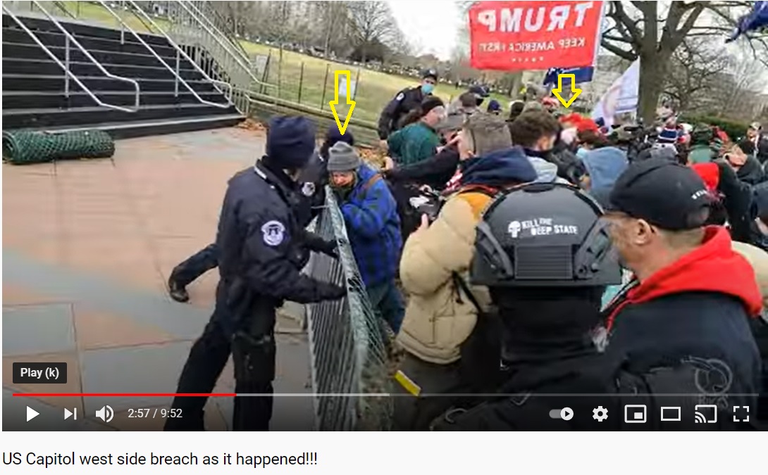 Found more footage that is a backside view of the west side breach. Renaming  #breachteam6 to  #breachteamwest so people don't think there are six teams.  Can see  #whitehoodie  #blueplaid  #bigmagacamo and other possible team members.