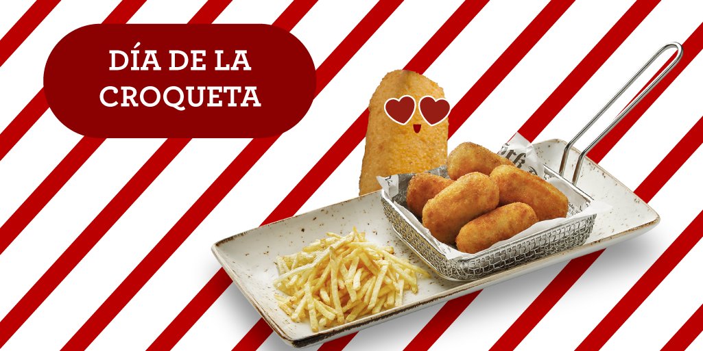 ¡Hoy es el Día de la Croqueta! Aún no está claro el origen de este sabroso manjar ¡aunque de lo que sí estamos seguros es de que a todos nos encantan! 😋

#AutogrillTeAcompaña #FeelingGoodOnTheMove #HappyTravelers #DiaDelaCroqueta #Croqueta #CroquetaLovers