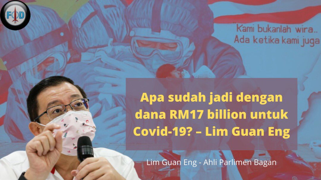 dap_of's tweet photo. Apa gunanya meluluskan RM17 bilion untuk dana COVID-19 dalam Belanjawan 2021 tahun lalu jika tidak digunakan sepenuhnya?

Berita penuh sila klik link dibawah:
https://t.co/dd6wsdC1po https://t.co/wJVx2ivfkR