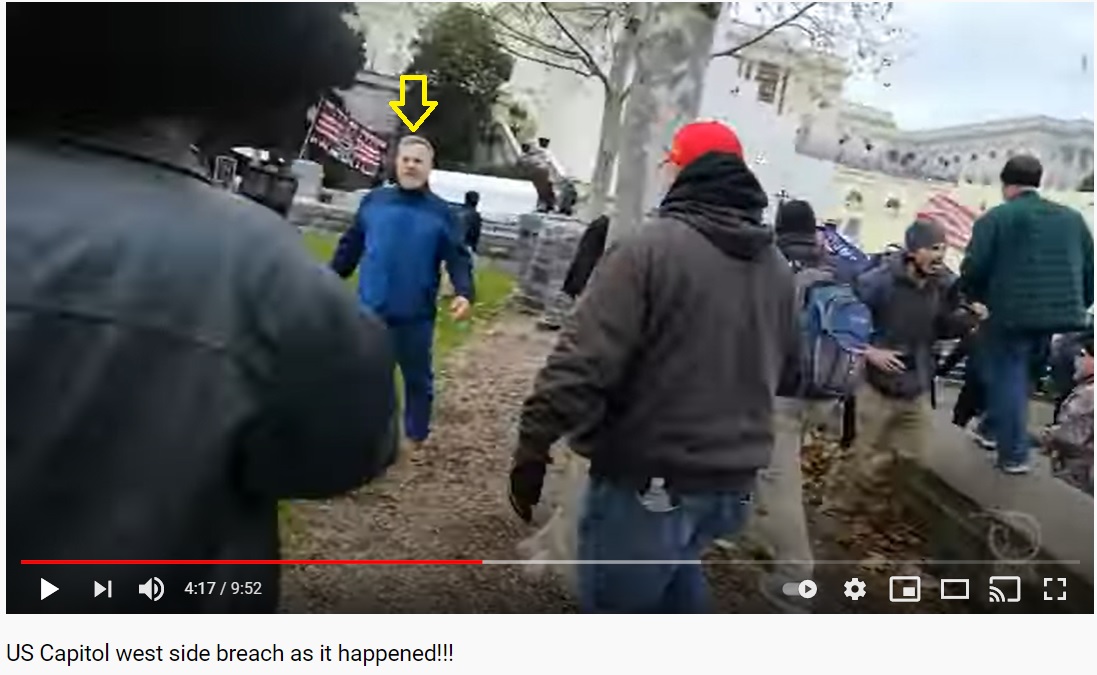 Found more footage that is a backside view of the west side breach. Renaming  #breachteam6 to  #breachteamwest so people don't think there are six teams.  Can see  #whitehoodie  #blueplaid  #bigmagacamo and other possible team members.