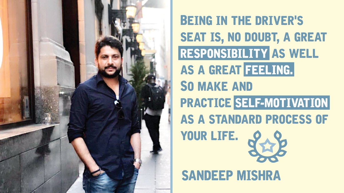 _SandeepMishra_'s tweet photo. All progress and self-motivation starts with taking action. One action will lead to another. Action, and achievements, will create better outcomes and new experiences for you.

#SandeepMishra #FridayThoughts https://t.co/IACz9IEazn