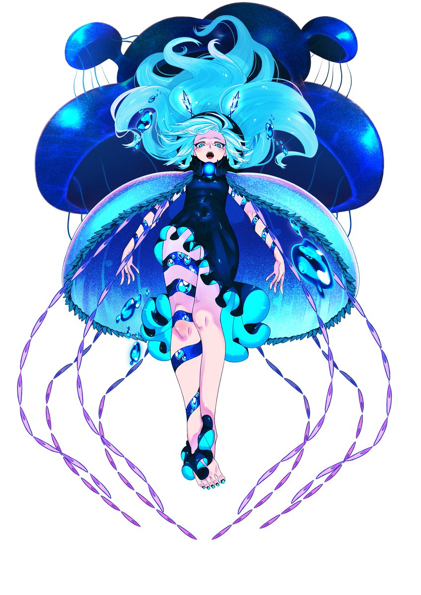 海月姫 オリジナルイラスト 絵柄が好みって人にフォローされたい イラスト しょっとのイラスト