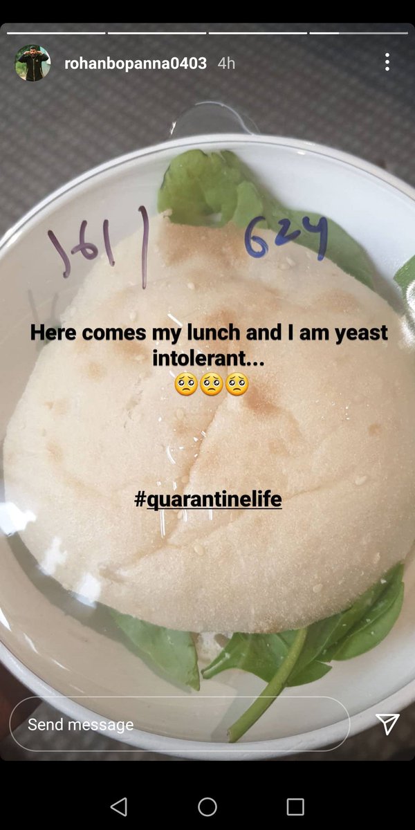 And thanks to  @belly_ems for these bonus food whinges!