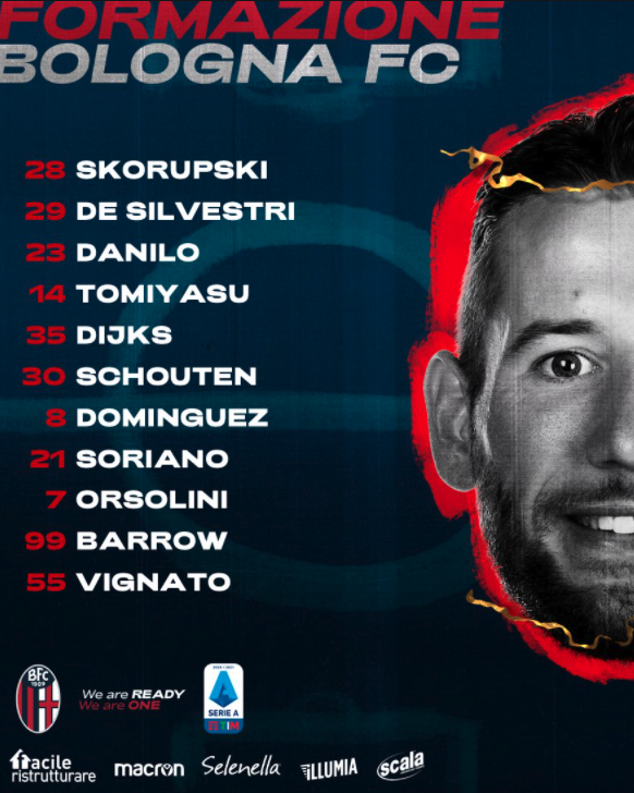 ZS_Voetbal's tweet photo. In de Serie A staat een duel tussen twee middenmoters op het programma. Twee Nederlanders aan de aftrap bij de thuisploeg: Jerdy Schouten en Mitchell Dijks 🚜🇳🇱

Bologna 🆚 Hellas Verona
⏰ 14.55 uur
📺 Ziggo Sport Voetbal

#ZiggoSport #SerieA #BOLVER https://t.co/T4UilKLQ9L