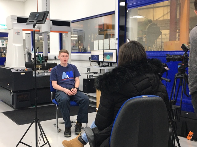 Dudley_College's tweet photo. 🎥 Earlier this week we spoke to @AandMEDM's Phil Calcutt and 3 #DCoT apprentices for an exciting filming project for #BCMIoT, coming soon... 👀
@dev_clever #BCMIoT #highereducation #apprenticeships #trainingopportunities #careerdevelopment #GBmfg #ukmfg https://t.co/Zfz8gdLSRG https://t.co/pnPSyjJSta