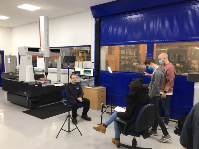 Dudley_College's tweet photo. 🎥 Earlier this week we spoke to @AandMEDM's Phil Calcutt and 3 #DCoT apprentices for an exciting filming project for #BCMIoT, coming soon... 👀
@dev_clever #BCMIoT #highereducation #apprenticeships #trainingopportunities #careerdevelopment #GBmfg #ukmfg https://t.co/Zfz8gdLSRG https://t.co/pnPSyjJSta