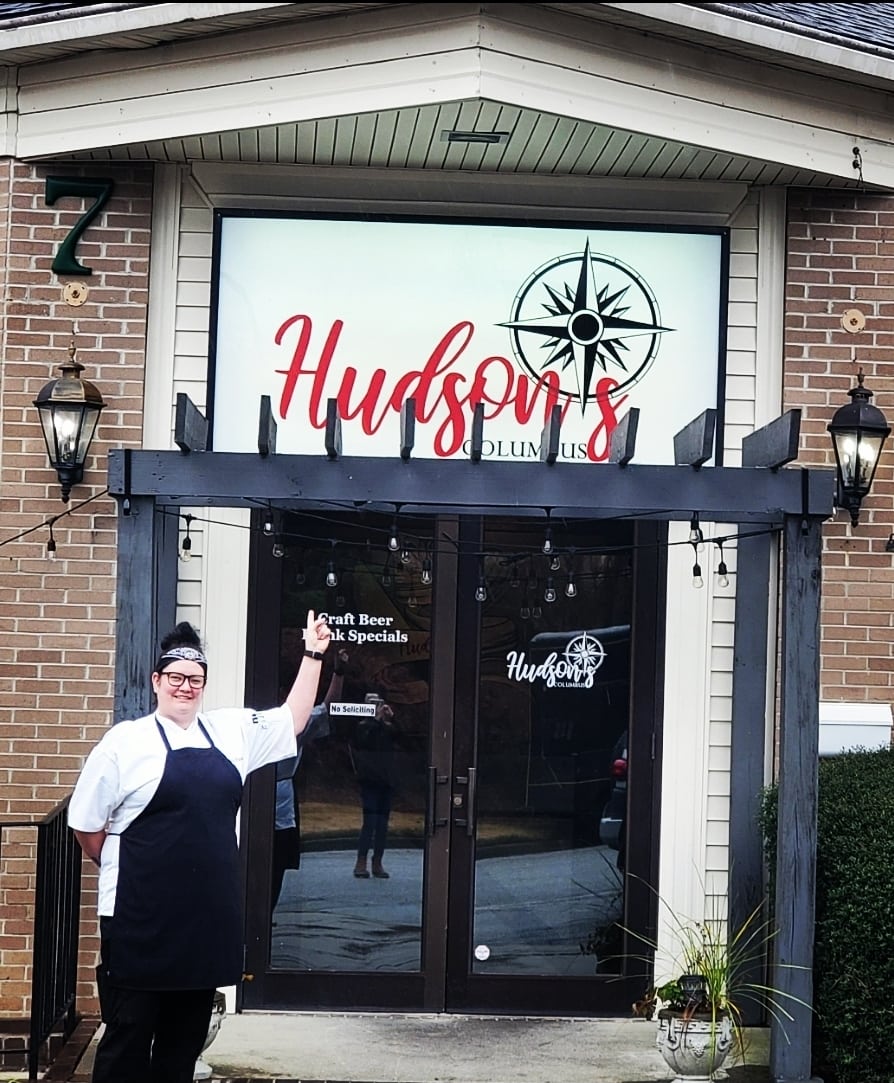 Hudson's At Main Street while under new ownership &amp; management, has tackled the pandemic with grace. 🍴🌟 New owner Mari Fuqua said, "We have seen the greatness of Columbus through the community's responsiveness and helpfulness during this hard time." 🍰🧁