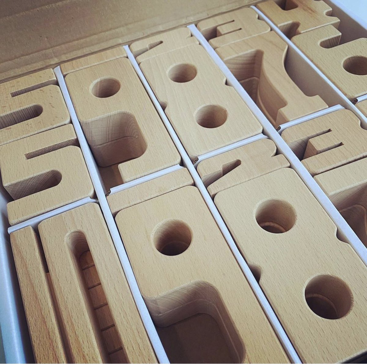 bookgiftblogger's tweet photo. These solid hardwood beech blocks are super tactile and perfect for #mathematicalactivities @SumBlox have created a set of unique #mathblocks which can be used for a range of ages for activities such as number recognition to solving more complex maths problems https://t.co/31OHRB2Vf1