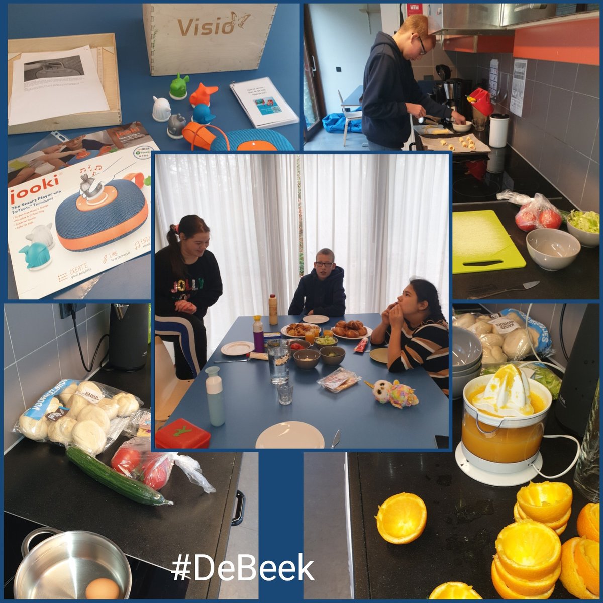 #logeerweekend #DeBeek leuke en leerzame activiteiten o.a. @JookiRocks Lunch voorbereiden en natuurlijk samen opeten. #watkanwel @Visio_WD_Midden
Misschien ook nog een sneeuwpop maken? Kom maar op met die sneeuw 🌨️☃️