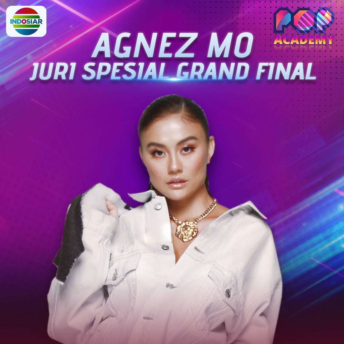 PopAcademy_'s tweet photo. Malam ini! @agnezmo akan duduk bersama para juri lainnya. Bagaimana dengan penampilan academia?
Pastikan kalian di depan tv nonton #POPAcademyIndosiar https://t.co/xkSr6Hlgeo