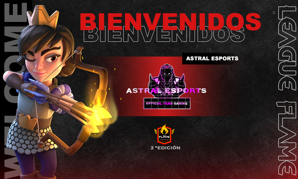 [#ClashRoyale]
60/64
Desde México llega <a href="/Fernand36967766/">⚡ ASTRAL ESPORTS OFICIAL TEAM GAMING ⚡🇲🇽🏅</a> , le damos la bienvenida a la 2 edición , podrán ganar este campeonato?
