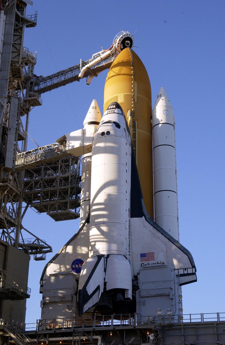 OV105Endeavour's tweet photo. On this day in 2003, Columbia launched on what would be its last flight, STS-107, carrying seven astronauts, including the first Israeli.

Astronauts (L-R, 3rd image): David Brown, Rick Husband, Laurel Clark, Kalpana Chawla, William McCool, Michael Anderson, Ilan Ramon https://t.co/ojpGVSGOPF