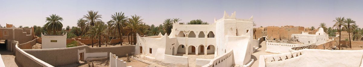 17. The Roofs of Ghadames—an oasis Berber town in the Nalut District of the Tripolitania region in northwestern Libya—also known as 'the pearl of the desert'