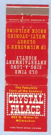 Aside from historian H.Russell Zimmerman, few cared about the hotel's historic value. It was remembered as the Crystal Palace, a jovial singalong piano bar (and gay haven) of the 1960s. Oddly, it avoided demolition during 794, unlike The Black Nite directly across the river. (8/)