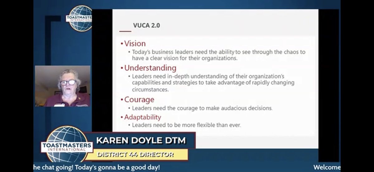 Lots of meaningful learning at the Toastmasters Leadership Institute. Leaders need four things to be successful in their organizations. Click to see!