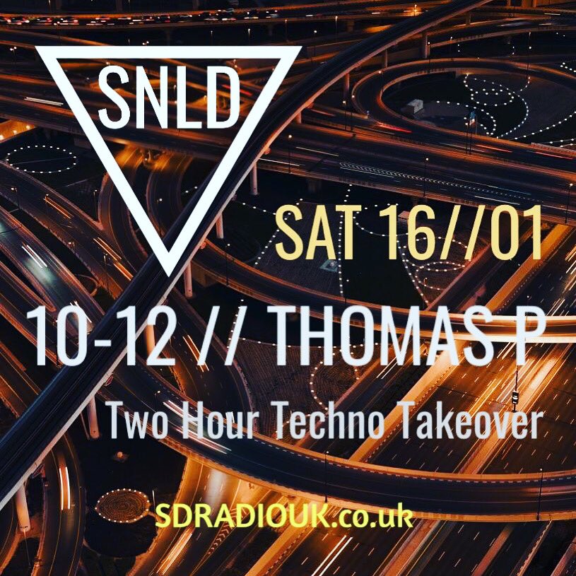 SaturdayNightLD's tweet photo. Thomas P Techno Takeover tonight on SNLD. 2 Hours of Hypnotic Techno to keep you dancing through till Sunday morning. Live only on https://t.co/BAqVZ0KJG1 from 10pm

#SNLD #SaturdayNight #Lockdown #Techno #TechHouse #House #Electro #Underground #Club #Music #RadioShow https://t.co/q1cWWABjKk