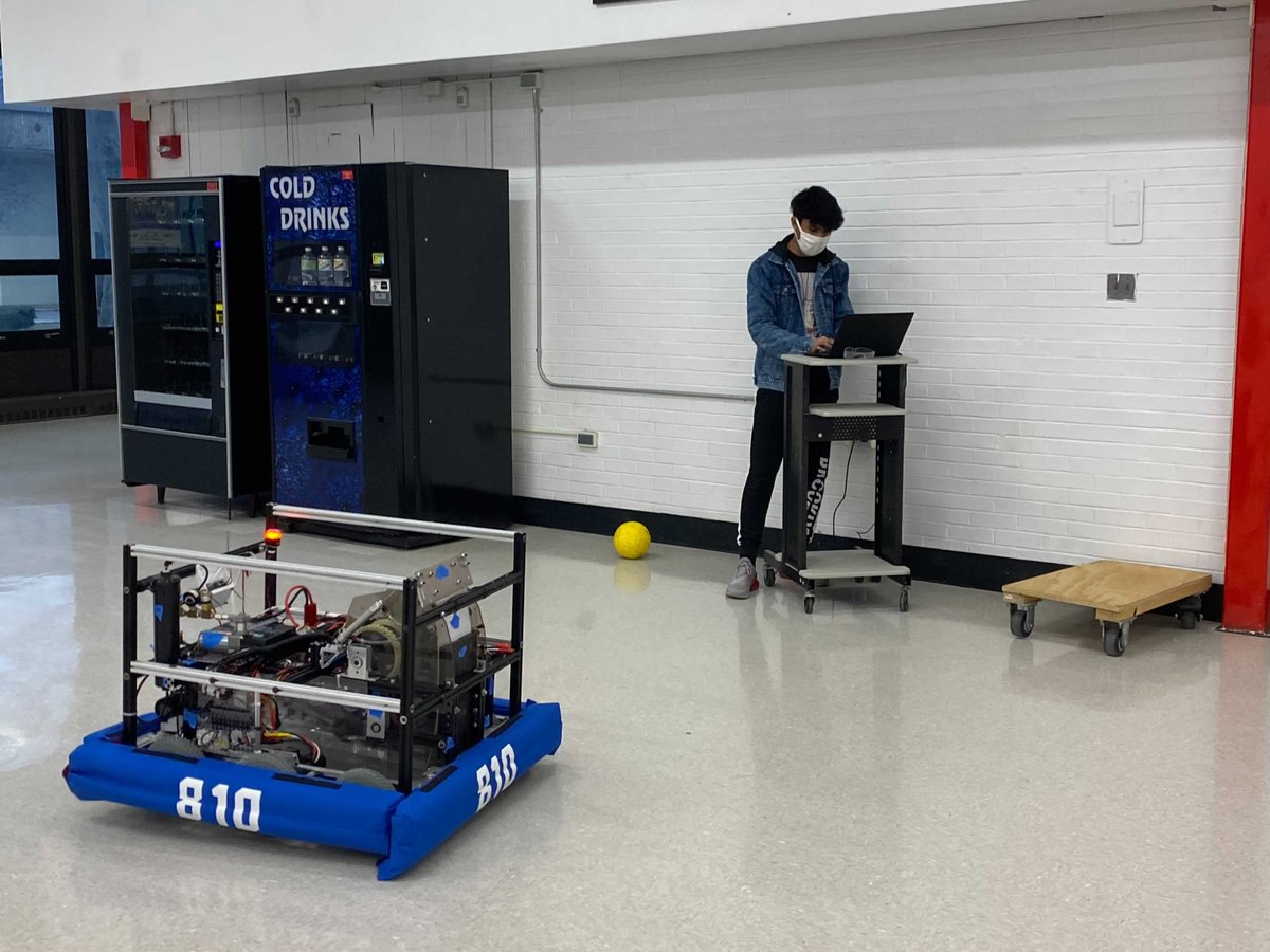 Week one completed of the 2021 FIRST Robotics Competition Season! Members practiced the Lightspeed Circuit Path!