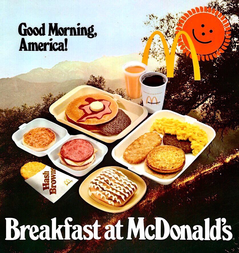First Mcdonalds Menu