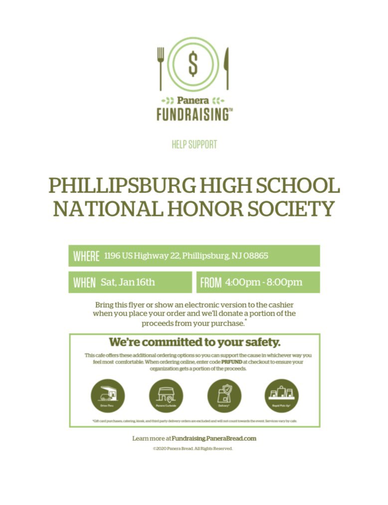 Our fundraiser is today! Make sure you come sometime between 4-8. We don’t think the code works, so just resort to showing the flyer to the worker. This also counts as an hour of service for members!