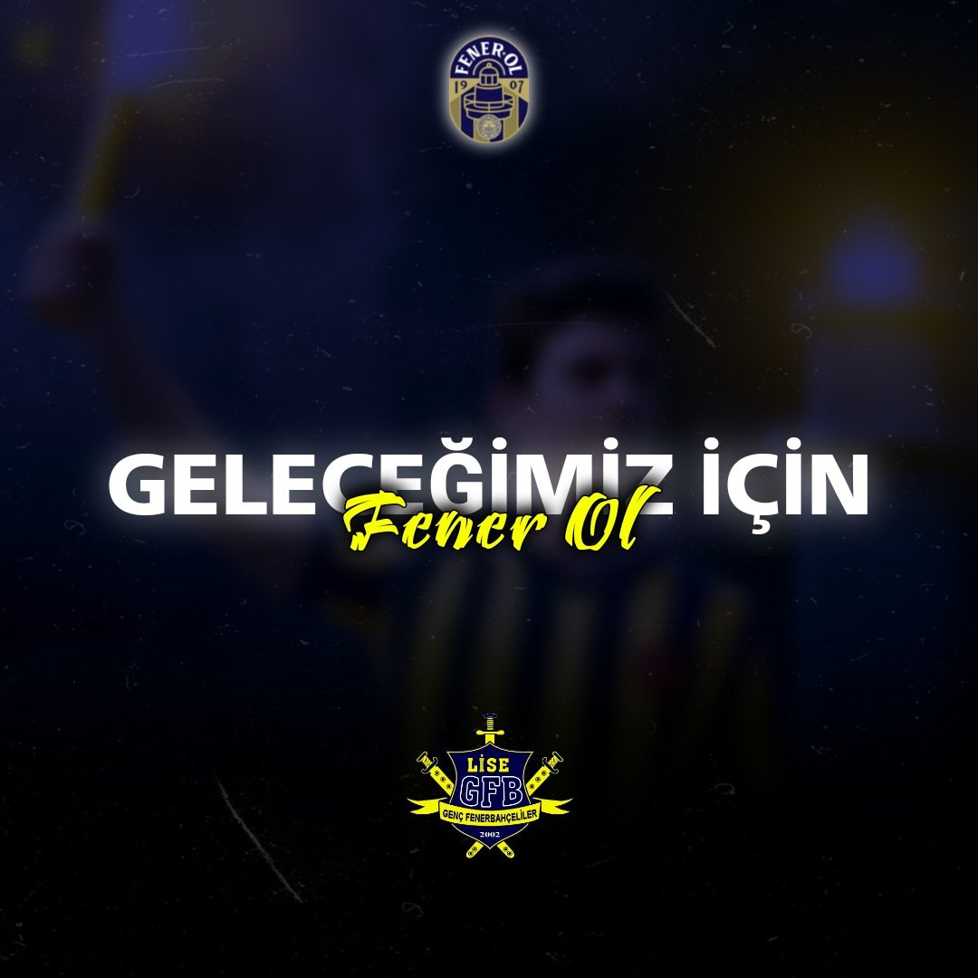 KULÜBÜMÜZE DESTEK OLMANIN ŞİMDİ TAM ZAMANI!

“Fener Ol” yaz, 1907’ye gönder.

FENERBAHÇEMİZ MESUT OLSUN! #LISEGFB

#FenerbahceMESUToluyor