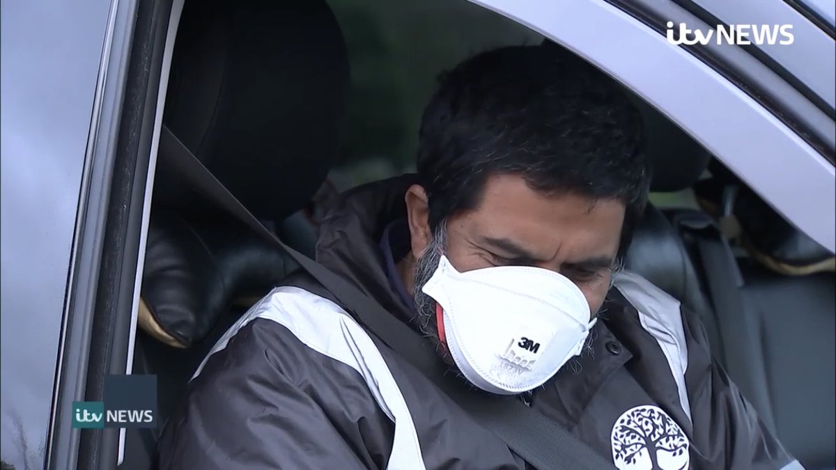 Issa Azam, a funeral director whose phone barely stops ringing from the rise in demand, told  @itvnews: ‘This is only the beginning of the battle; the war hasn’t started yet’. He told us of colleagues he had lost to  #COVIDー19 too. No surprise he said as they are on the frontline.