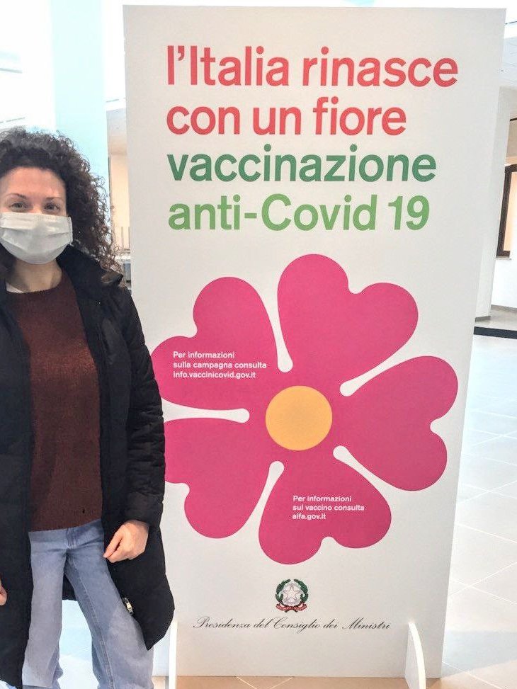 Vaccine-day happy-day! 
<a href="/pfizer/">Pfizer Inc.</a>  #Pfizer