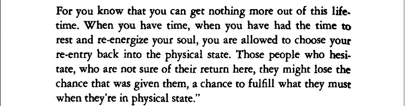 7. Do we choose the times and manner of our birth and our death? Can we choose the situation?