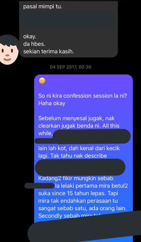 All seemed well. It’s just that there’s something else abt this story. I’ve been seeing things from my perspective. How about his? What happened to him while I disappeared?We also took the last chance to properly put this to an end so that there’ll be no more unsettled business.