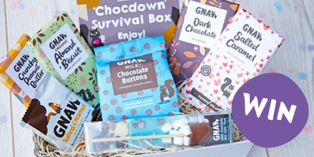 GnawChocolate's tweet image. WIN A CHOCDOWN SURVIVAL BOX 💕
Send family, friends or indeed your good self a secret stash of chocolate as a treat to help keep them smiling through lockdown 😊
For the chance to win, simply Follow Us &amp;amp; RT!
gnawchocolate.co.uk 
#Win #Giveaway #Competition #GnawChocolate