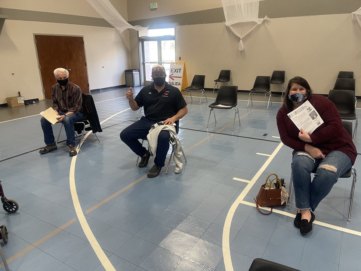 Ms_Casey_Van's tweet photo. Students, today we got vaccinated for you! This will help keep each other safe and our school open! @CUHSCardinals https://t.co/cl4jczvyX5