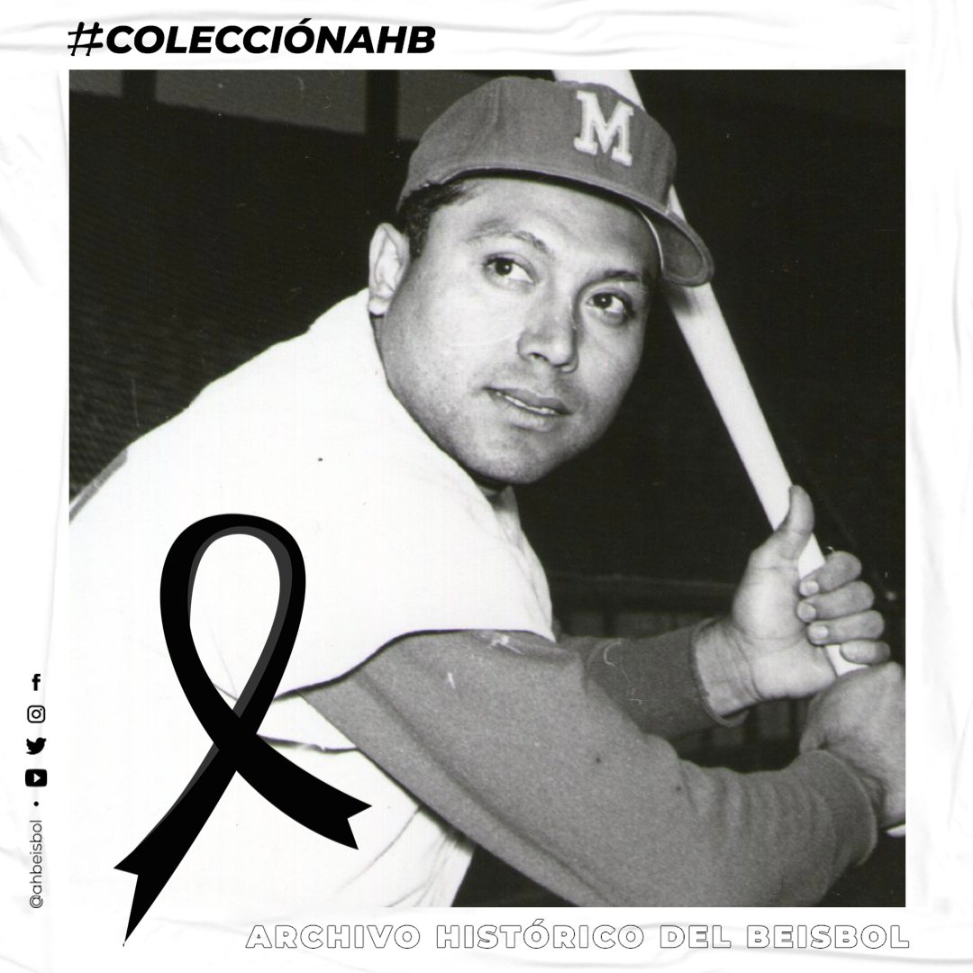 ahbeisbol's tweet photo. Nos unimos a la pena que embarga a la familia del inmortal del @SDFBeisbolMx William Berzunza, quien durante su carrera como pelotero destacara por su bateo oportuno y elegante defensiva en la primera colchoneta. 

Descanse en Paz. https://t.co/Zcw2SQXHF2