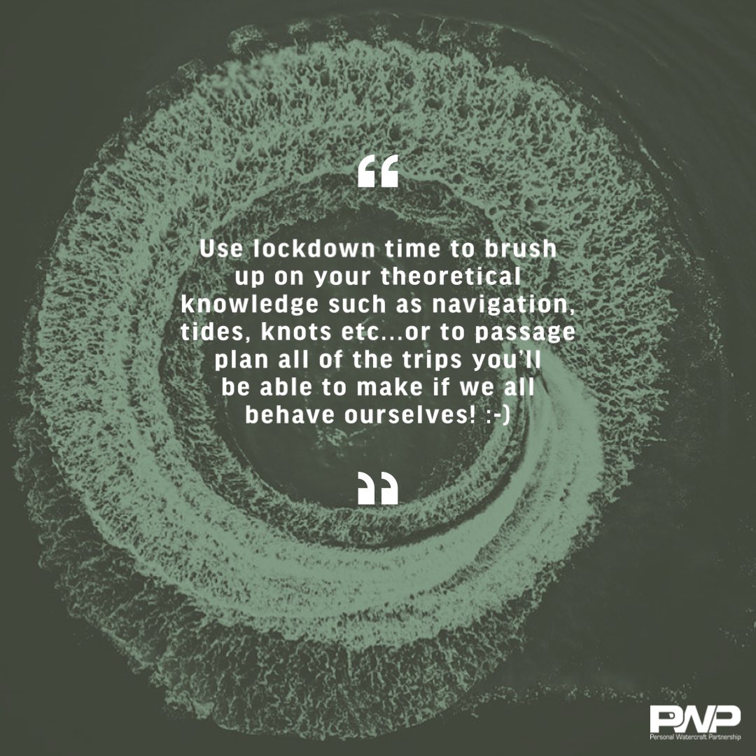 This week’s #toptip! Stay home &amp; stay safe, but make the most of it 😊🏡

#personalwatercraftpartnership #pwp #pwc #jetski