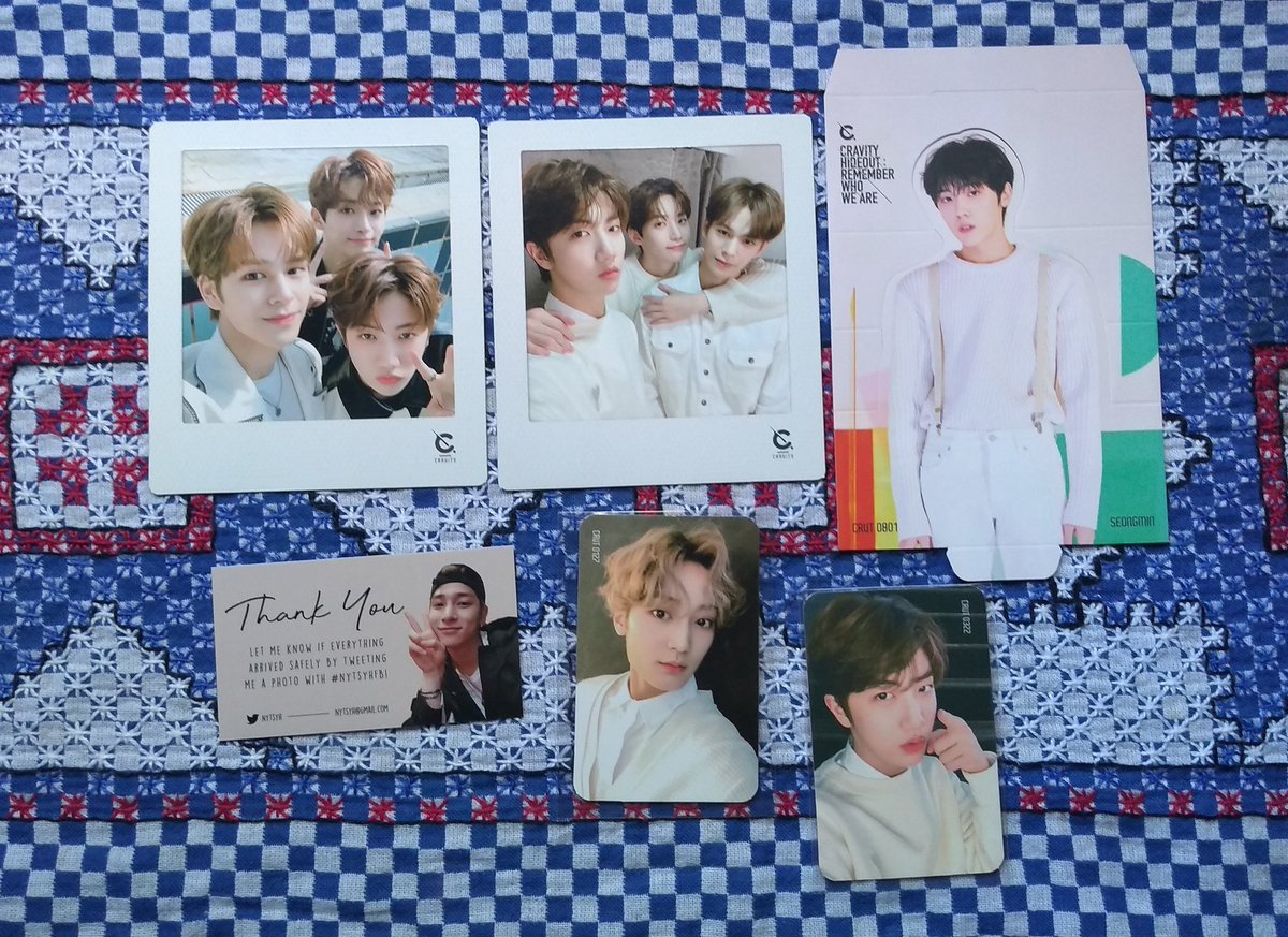 97XIAOYANG's tweet photo. everything arrived safely! thank you so much 🥺💗 @nytsyh #nytsyhfb https://t.co/ZRHExJ376U