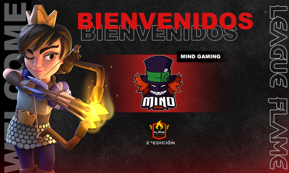 [#ClashRoyale]
57/64
Desde cuba llega @MindGamingCR , le damos la bienvenida en esta 2 edición, estos muchachos vienen a triunfar este campeonato, podrán hacerlo?