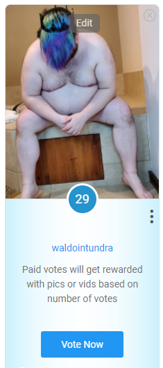 Oh no I slipped back some, but the good thing is you still have 30hrs to get your last vote or 2 in!