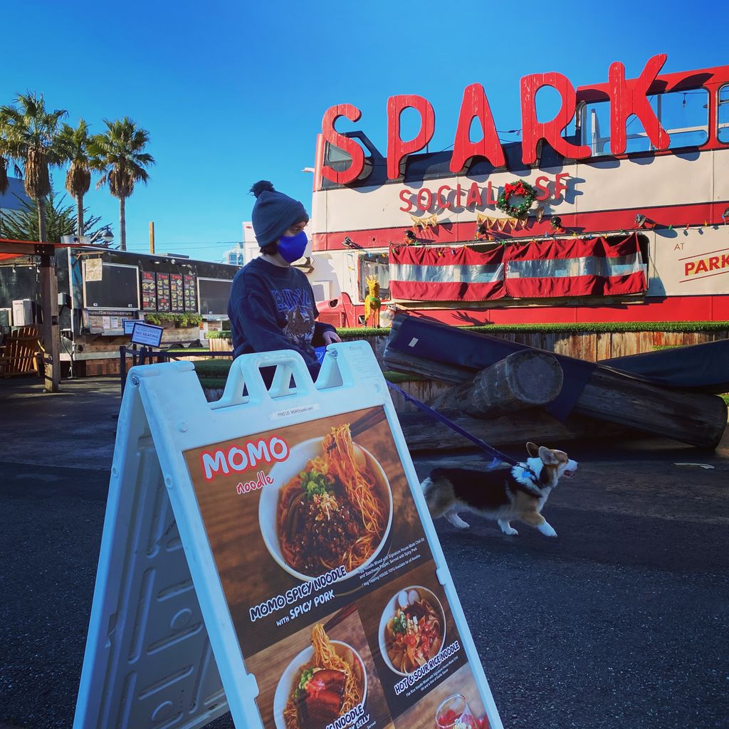 Get your noodle fix! At @sparksocialsf 11-3pm today (1/16)!