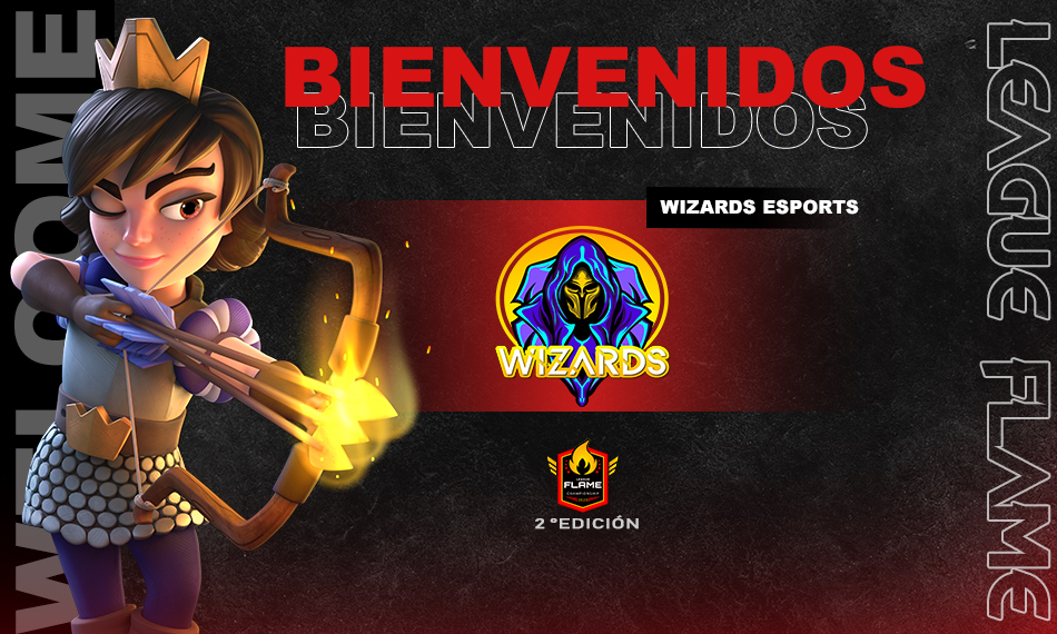 [#ClashRoyale]
59/64
Desde tierras mexicanas llega <a href="/CRWizards_/">Wizards Esports</a> , le damos la bienvenida en esta 2 edición, lograran coronarse campeones?