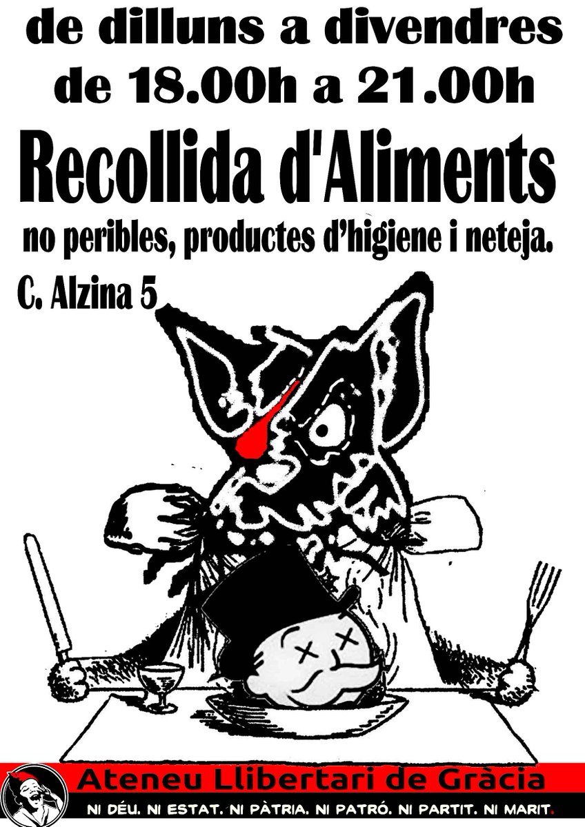 🗓️AGENDA

Xarxa d'Aliments de l'Atenu.
El repartiment de l'última tanda es va fer dijous

Seguim!

Recollida d'aliments no peribles, producte d'higiene i neteja

Dilluns a Divendres
18:00 a 21:00 h

Totes som Xarxes de suport Mutu