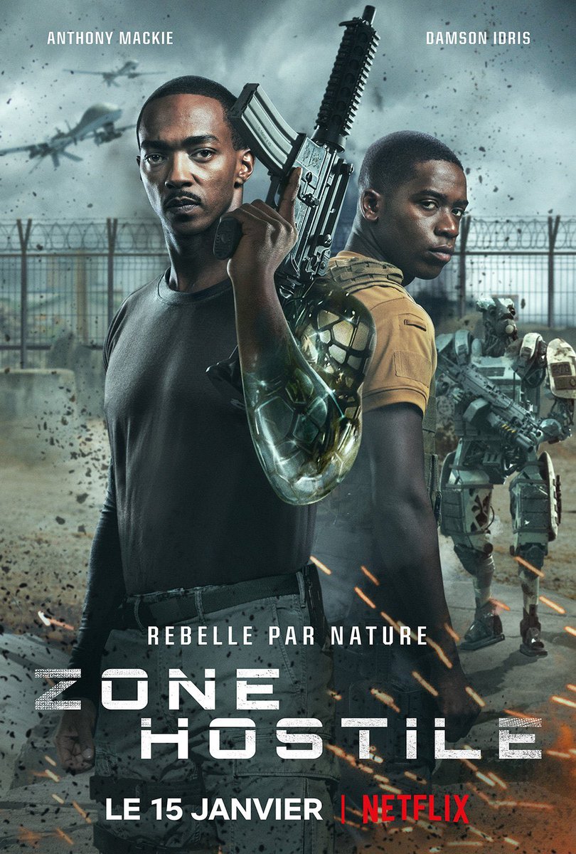 rafaelwolf1703's tweet photo. #ZoneHostile #OutsideTheWire #netflix de l’action bourrine, un mix sf-film de guerre urbain, du cast woke, un discours anti-ricain attendu, le thème de l’androïde à peine survolé. Ok c’est bien foutu mais c’est déjà zappé. Da la svod aussi passionnante qu’un algorithme qui trime https://t.co/HOoEsD1Yt9