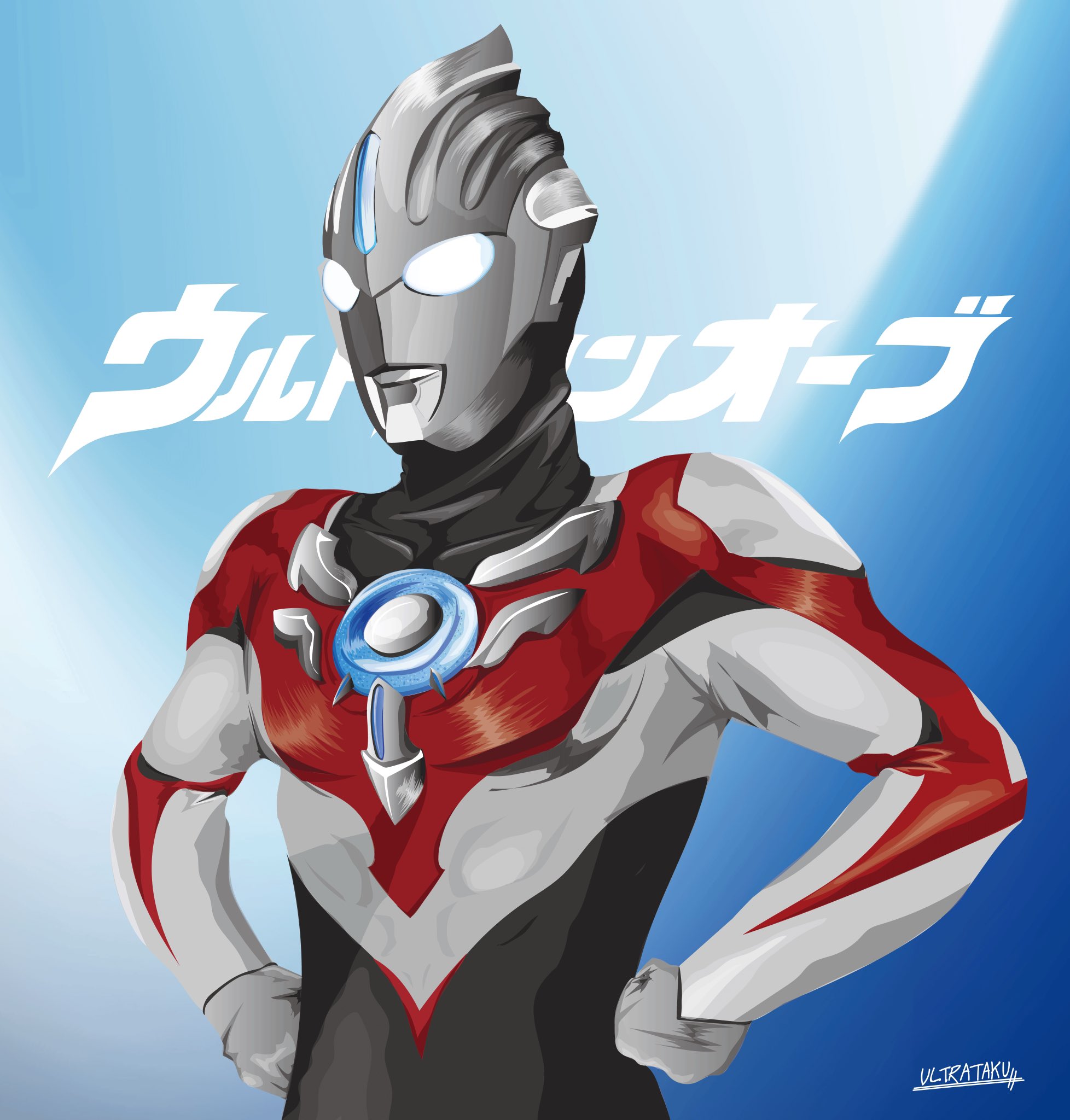 Ultrataku 歴代オーブイラスト ちょうどデジタルイラスト始めたあたりの時期とオーブが同じ やっぱりファーストが一番好きだから 今回のオリジンをファーストにチェンジさせようかなww ウルトラマンオーブ