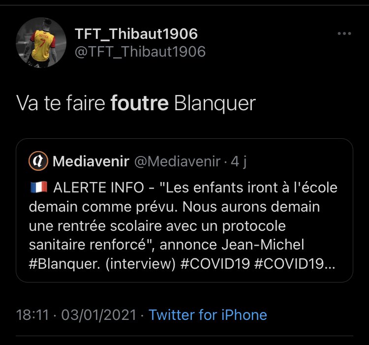 Le respect est important dans la vie