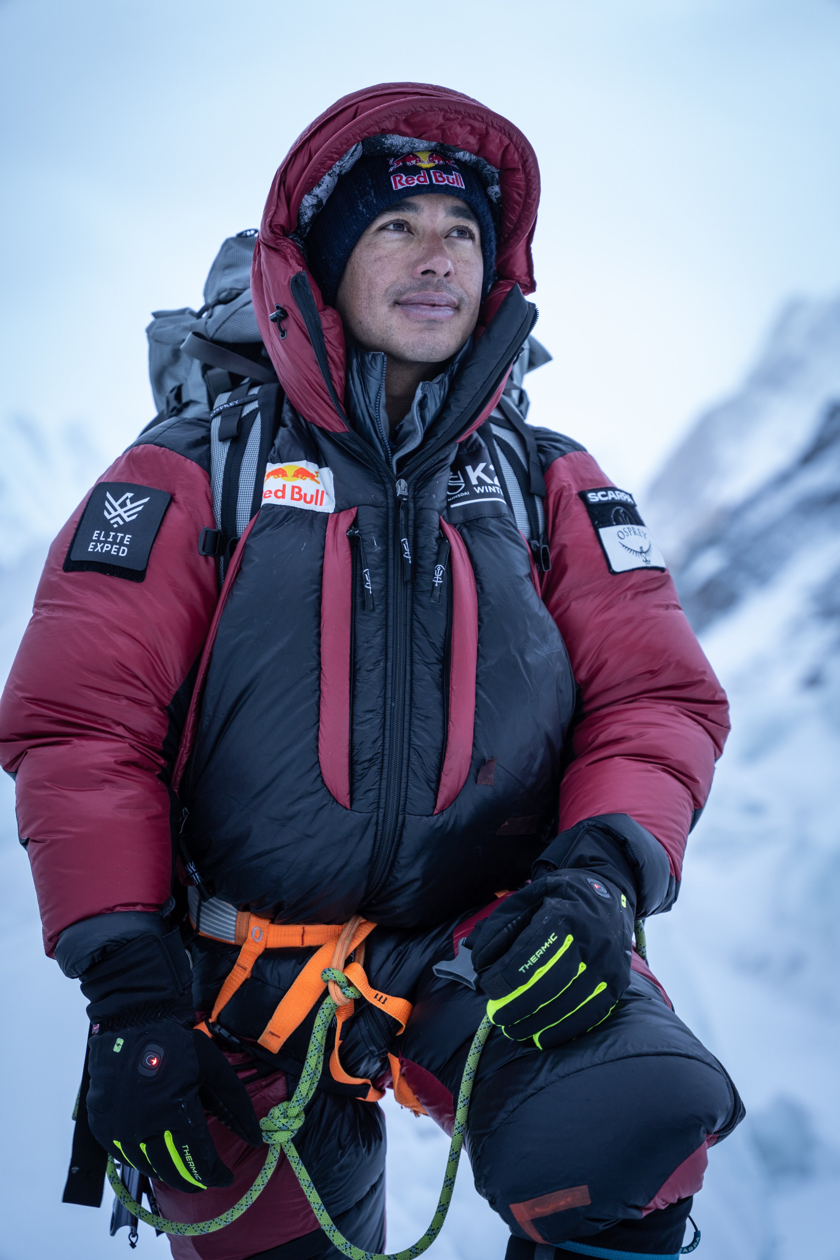 Red bull deals down jacket