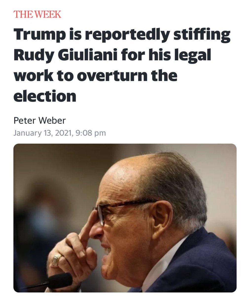 HowYuDoingg's tweet image. Giuliani will earn more $$ under Biden's minimum wage plan than he did being Trump's lawyer. Just saying!