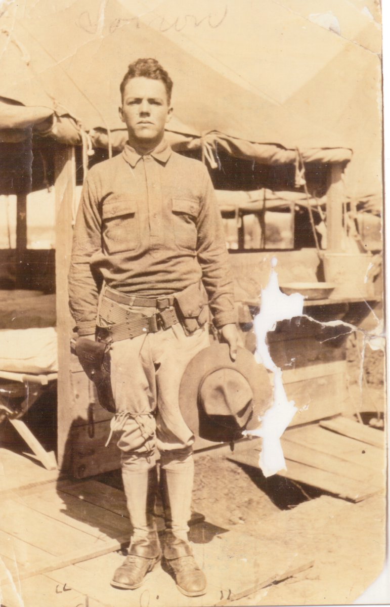 StormyVNV's tweet photo. @Mok1967SG @LepapillonBlu I will never forget. Granddad age 17 1917 WW1 &amp; WW11 Dad and many Uncles WW11 #NeverForgetNeverForgotten #VeteransAgainstTrump https://t.co/XNkeTgNFae