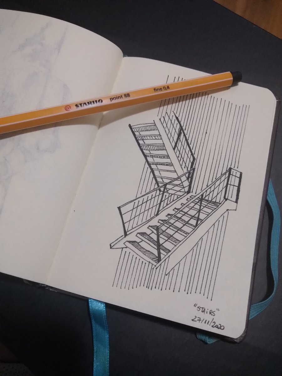 realbuquer's tweet photo. "Stairs"

#desenho #dibujo #draw #dessin #drawing #arte #art #illustration #sketchbook #stabilo #stabilopoint88 #inktober52 #inktober52stairs #stairs #escada #escalera #artesvisuais #visualart #desenhopreto #dibujonegro #ledessin #dessinnoir #inktoberbr

https://t.co/vwyDPsWh7V https://t.co/iB2angwmq4