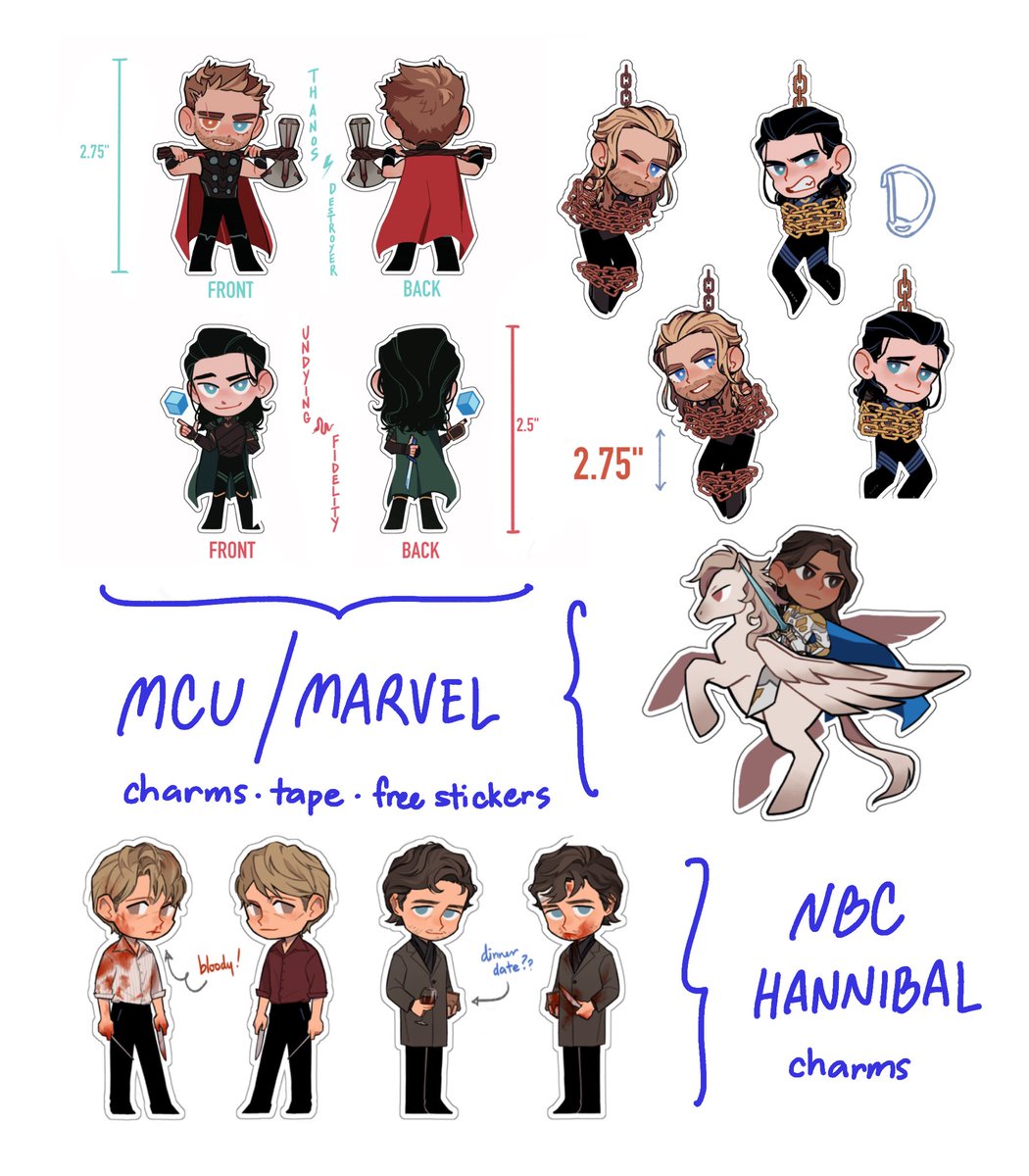 [RT?] [STORE UPDATE] 

Added stickers to my store as well as reopened preorders for older charm designs + washi tape ?
Store closes on January 19! (Local preorders for PH in the replies)

https://t.co/UBZMgYvAZM 