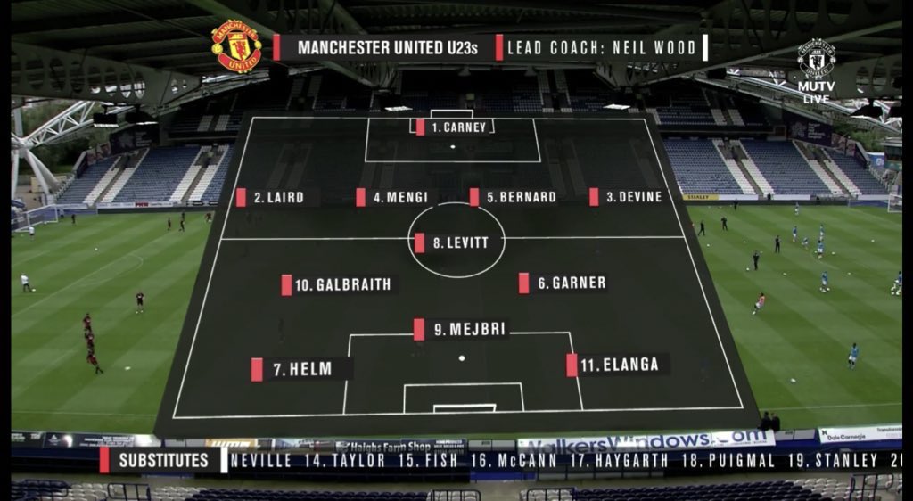It was rarely a time when they put in a bad performance with our midfield being one of the best at the respective group age. They did play a few times together this season as well, but Levitt and Garner left on loan. Ethan played in a deeper role while Dylan was missing.