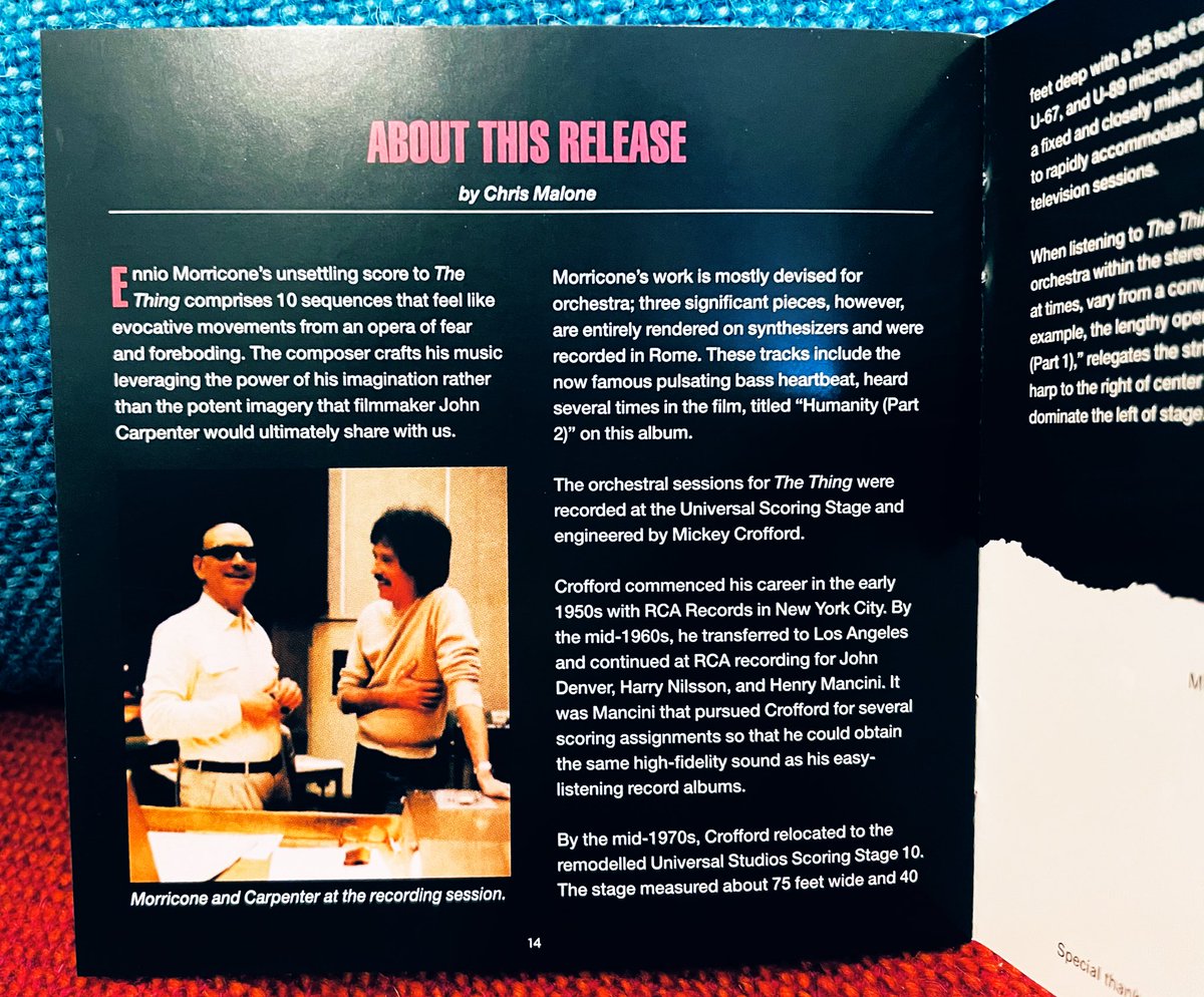 元 二列目の客 Pa Twitter ってことで 昨年38年ぶりにリイッシューされながらそのままうっちゃっていた 遊星からの物体x を開封して聴いているところ めずらしく心安まるラウンジ系が一曲もないのだが 別の 意味でメロディに頼ることをあえて封印したマエストロ