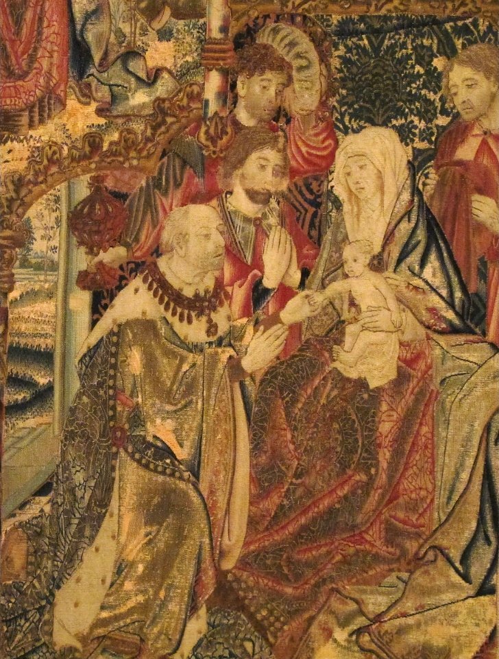 TapestryHistory's tweet photo. Scenes from the Life of the Virgin ca. 1490–1510

South Netherlandish

The tapestry’s relatively small size suggests that it was designed to hang alone behind an altar. https://t.co/UQoLmXoByC